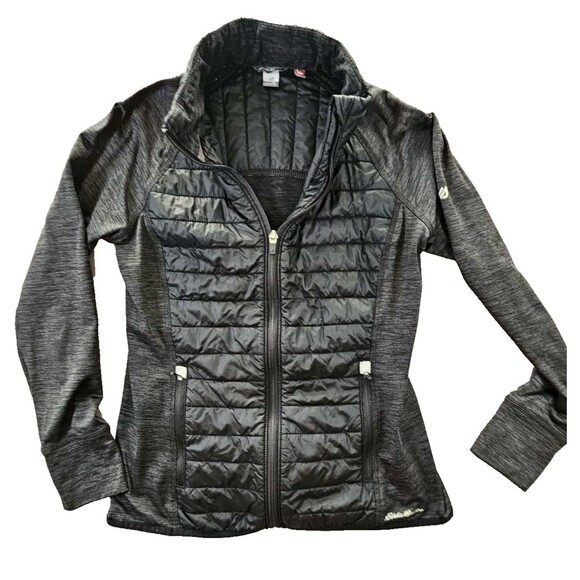 Eddie Bauer Womens Medium Hooded Primaloft Outdoor Hybrid Jacket - Picture 1 of 7